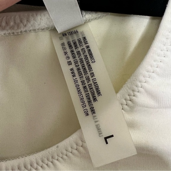 Solid & Striped NWOT Long Sleeve One Piece Swimsuit - Picture 6 of 7